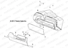 BODY | BODY, GLOVEBOX - Z15VHE57AS/AK (49RGRGLOVEBOX12RZR)