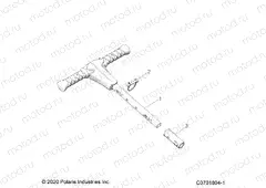 BODY | BODY, GRAB BAR, PASSENGER - Z20CHA57K2 (C0701804-1)