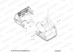BODY | BODY, HEADLIGHT POD - A19SDE57F1/SDA57F1 (100152)