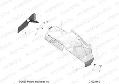 BODY | BODY, HEAT SHIELDS - A21SXV95AG/CAG (C102344-2)