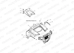 BODY | BODY, HOOD and FRONT BODY WORK - Z15VHA57FJ (49RGRHOOD15570EU)