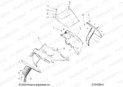 BODY | BODY, HOOD AND FRONT BODY WORK - Z20A5K87BG (C701099-2)