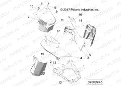 BODY | BODY, HOOD AND LINER - Z20S1E99AG/AK/BG/BK (C700093-5)