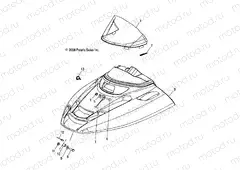 BODY | BODY, HOOD and WINDSHIELD - S20WAA1ASA/AEA (49SNOWHOOD09120)