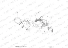 BODY | BODY, HOOD CAP ASM. 7 DISPLAY - S23TLG9BS/9BE (C602309)