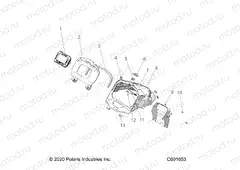 BODY | BODY, HOOD CAP ASM., STD. GAUGE - S22TDL8RS/8RE (C601653)