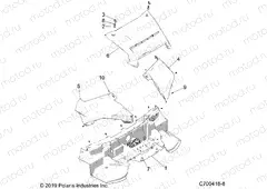 BODY | BODY, HOOD - D20BBPD4B4/APD4B4 (C700418-8)