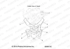 BODY | BODY, HOOD FOAM/FIBER - S20DCH8PS (600873C)