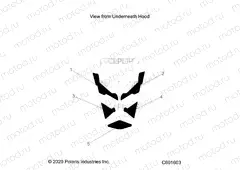 BODY | BODY, HOOD FOAM/SEAL - S22TDL8RS/8RE ALL OPTIONS (C601603)