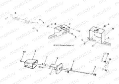 BODY | BODY, LICENSE PLATE BRACKETS and LAMP - L15G2/4/6 ALL OPTIONS (49GEMBODY13LPBRKT)
