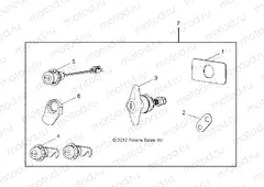 BODY | BODY, LOCK SET, MATCHED - L15G2/4/6 ALL OPTIONS (49GEMBODY11LOCK)