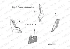 BODY | BODY, MUD GUARD - A18DAA50B7 (C101375)