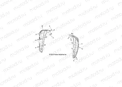BODY | BODY, MUD GUARDS and FLAPS, EURO - L15G2/4/6 ALL OPTIONS (49GEMBODY15MUDEU)