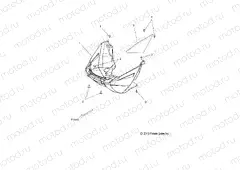 BODY | BODY, NOSEPAN ASM. - S20CBA6GSL (49SNOWNOSEPAN14550)