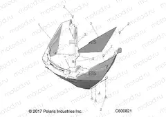 BODY | BODY, NOSEPAN ASM. - S20CFE5BSL (C600821)