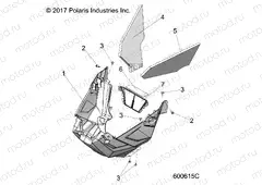 BODY | BODY, NOSEPAN ASM. - S20FJB8/FJE8/FJP8 ALL OPTIONS (600516)