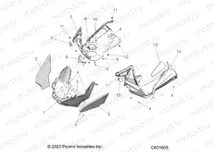 BODY | BODY, NOSEPAN ASM./FENDERS - S22TDL8RS/8RE ALL OPTIONS(C601605)