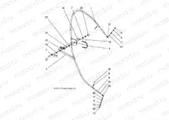 BODY | BODY, OPTIONS, DOORS, FRAMED CANVAS 2 PASSENGER - L15G2A/L15G2S/L15G2L/L15G2D (49GEMOPTIONS11FRAMELFT)