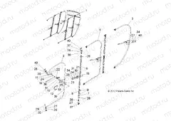 BODY | BODY, OPTIONS, DOORS, FRAMED CANVAS 6 PASSENGER - L15G6A/L15G6S (49GEMOPTIONS11FRAMECVS)