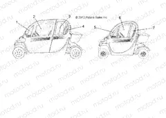 BODY | BODY, OPTIONS, DOORS, HARD - L13G2A/L13G4A/L13G2S/L13G2L/L13G2D (49GEMOPTIONS11HARDDOOR)