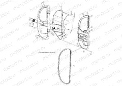 BODY | BODY, OPTIONS, DOORS, HARD, REAR, INTERNALS, LH - L15G4AGALA/4S (49GEMOPTIONS15DRINLR)