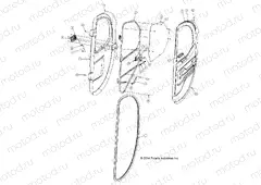 BODY | BODY, OPTIONS, DOORS, HARD, REAR, INTERNALS, RH - L15G4AGALA/4S (49GEMOPTIONS15DRINRR)
