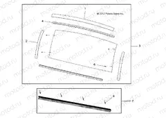 BODY | BODY, OPTIONS, REAR WINDOW - L13G2/4/6 ALL OPTIONS (49GEMOPTIONS11WINDOW)