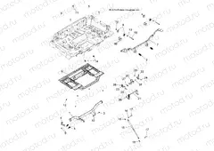 BODY | BODY, REAR BOX FRAME AND PIVOT - A15SWE57AA/AD (49ATVBOX15570X2)