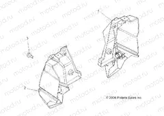 BODY | BODY, REAR BUMPER - A15SXE85FI (49ATVBUMPERRR09SPXP550)