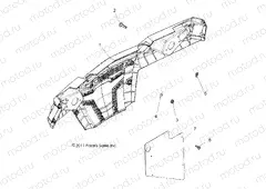 BODY | BODY, REAR BUMPER - Z15VHA57AJ/E57AS/AK (49RGRBUMPERRR12RZR570)