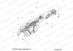 BODY | BODY, REAR BUMPER - Z20CHA57A2/E57AM (C701041-2)