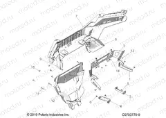 BODY | BODY, REAR BUMPER - Z21R4F92AH/BH (C0703770-9)