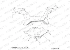 BODY | BODY, REAR BUMPER - Z22RME2KAG/BG/K2KAN/BN (C701140-14)