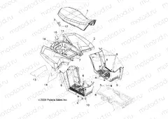 BODY | BODY, REAR CAB - A13NA32AA (49ATVCABRR10TBI)