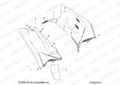 BODY | BODY, REAR CAB - A20SVA85A3 (C102374-3)