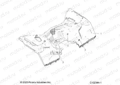 BODY | BODY, REAR CAB - A20SXA85A1/A7/CA1/CA7/E85A9/AF/AP/CA9/CAF/CAP/V85AP/CAP (C102344-1)