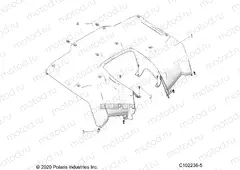 BODY | BODY, REAR CAB - A22SJE57AX (C102236-5)