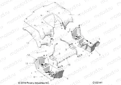 BODY | BODY, REAR CAB and FOOTWELLS - A20SDA57A5/L4/E57A4/B4/LE (C102141)