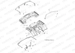 BODY | BODY, REAR CAB and REAR RACK - A09ZN85/8X ALL OPTIONS (49ATVCABRR09SPXP850)