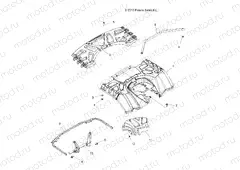 BODY | BODY, REAR CAB and REAR RACK - A13ZN5EFF (49ATVCABRR11SP550)