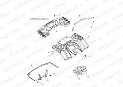 BODY | BODY, REAR CAB and REAR RACK - A15SXE85HI (49ATVCABRR15SP850MD)