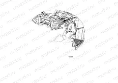 BODY | BODY, REAR CAB FOIL - A16SYS95CK (101268)