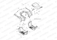 BODY | BODY, REAR CAB, SEAT and FOOTWELLS - A15SEB57CA/CJ/SEC57CJ/CA (49ATVCABRR14570)