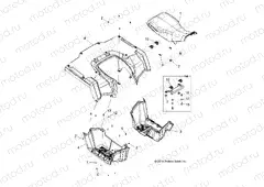 BODY | BODY, REAR CAB, SEAT and FOOTWELLS - A15SHS57CS (49ATVCABRR15TRCTR)