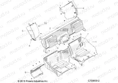 BODY | BODY, REAR, CLOSEOFF AND FENDER FLARES - G23GMK99A/99B (C700830-2)