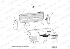 BODY | BODY, REAR CLOSEOFF, AND FENDERS - R21RRM99AG (C730058)