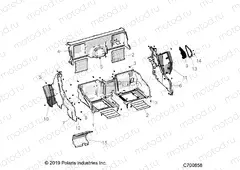 BODY | BODY, REAR CLOSEOFF, FENDERS AND FLOOR - G20GXJ99AP/AG (C700858)