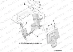BODY | BODY, REAR CLOSEOFF - Z20S1E99AG/AK/BG/BK (C700093-12)