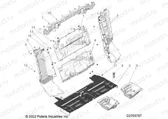 BODY | BODY, REAR CLOSEOFF - Z22R4D92AB/AK (C0705767)