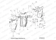 BODY | BODY, REAR DOORS - R20RSM99AL (C700245-2)